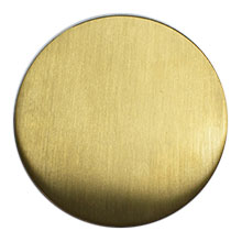 brushed brass