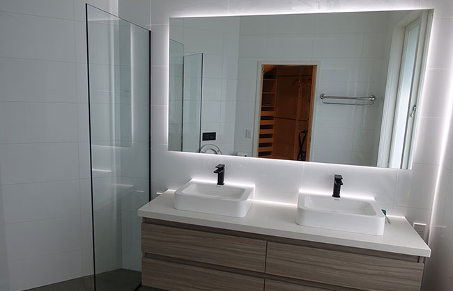 Custom Mirrors For Bathrooms Vanities, Framed Bathroom Mirrors Nz