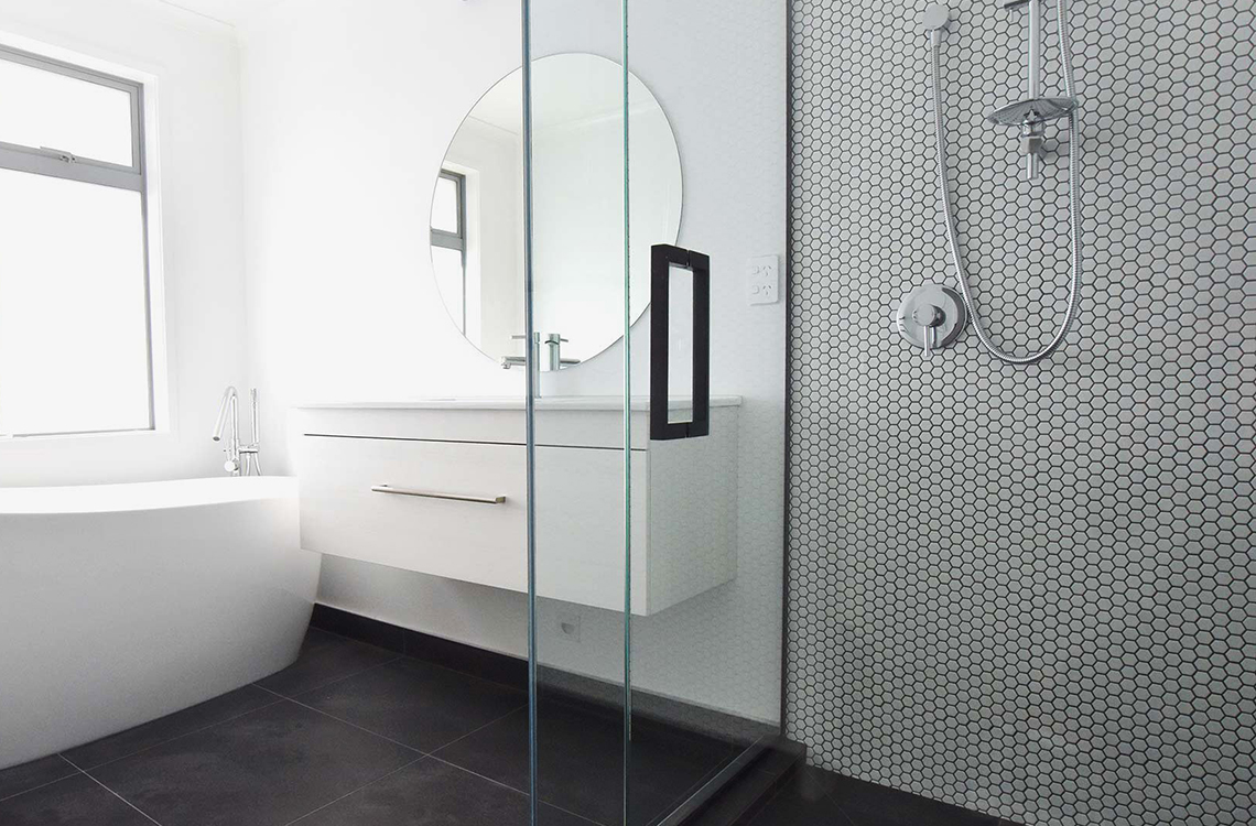 glass shower