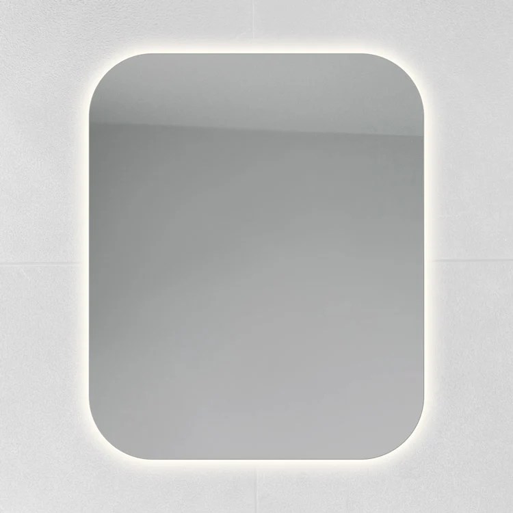 Rounded Corner LED mirror