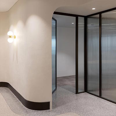 glass partitions