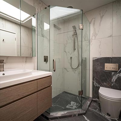 quadrant shower